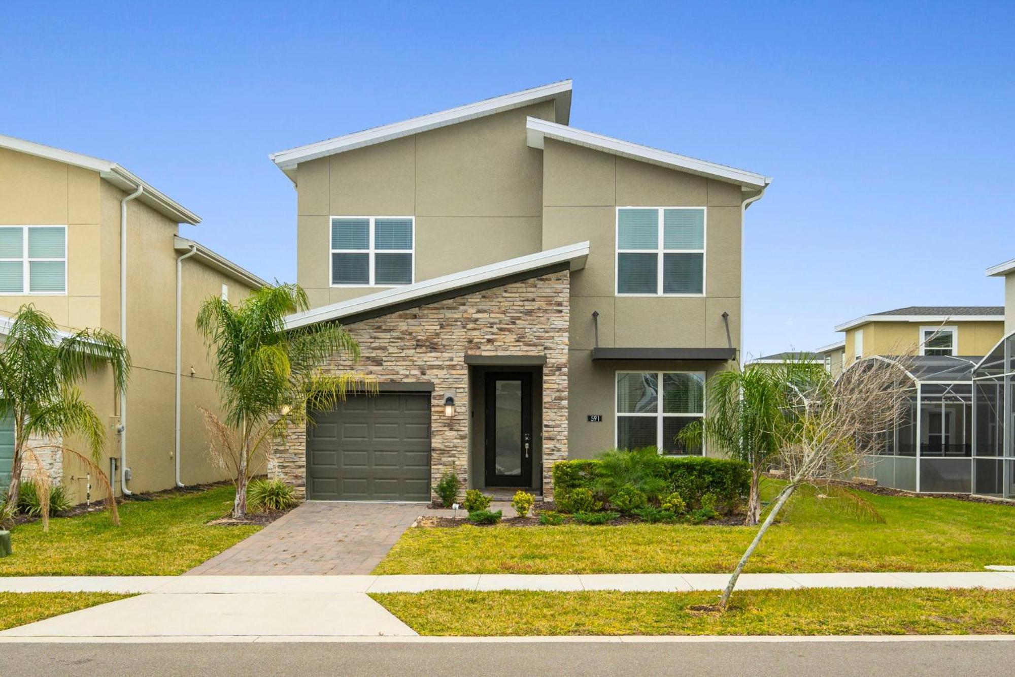 Gorgeous 5 Bd Home W Private Pool Next To Disney Kissimmee Buitenkant foto
