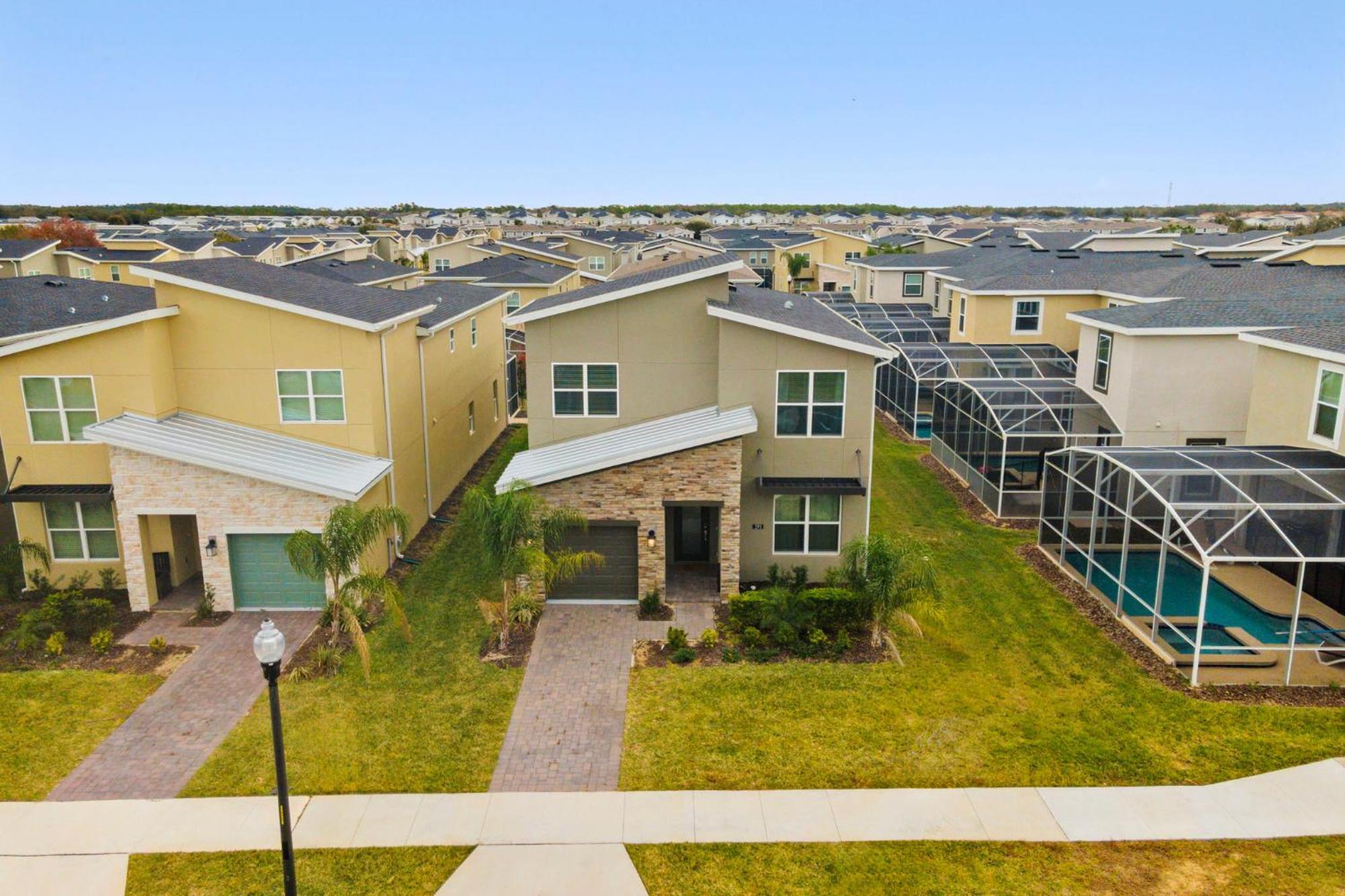 Gorgeous 5 Bd Home W Private Pool Next To Disney Kissimmee Buitenkant foto