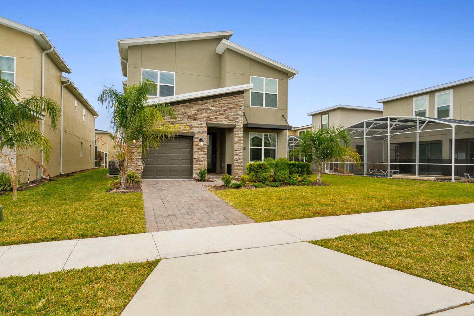 Gorgeous 5 Bd Home W Private Pool Next To Disney Kissimmee Buitenkant foto