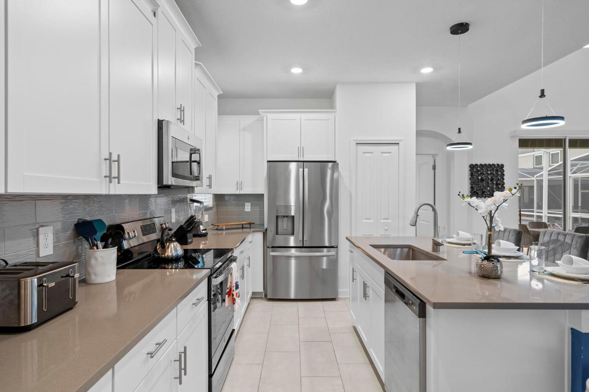 Gorgeous 5 Bd Home W Private Pool Next To Disney Kissimmee Buitenkant foto